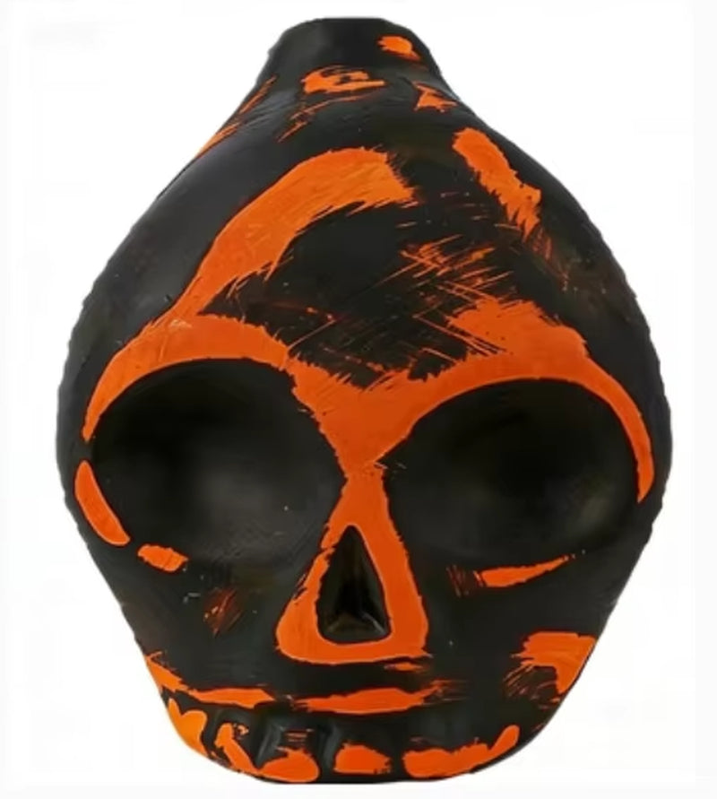 Creepy Aztec Death Whistle Thunderous Echoes Ancient Warriors Experience Intense 125Db Human Scream Porcelain Folk Art Halloween Ciliga