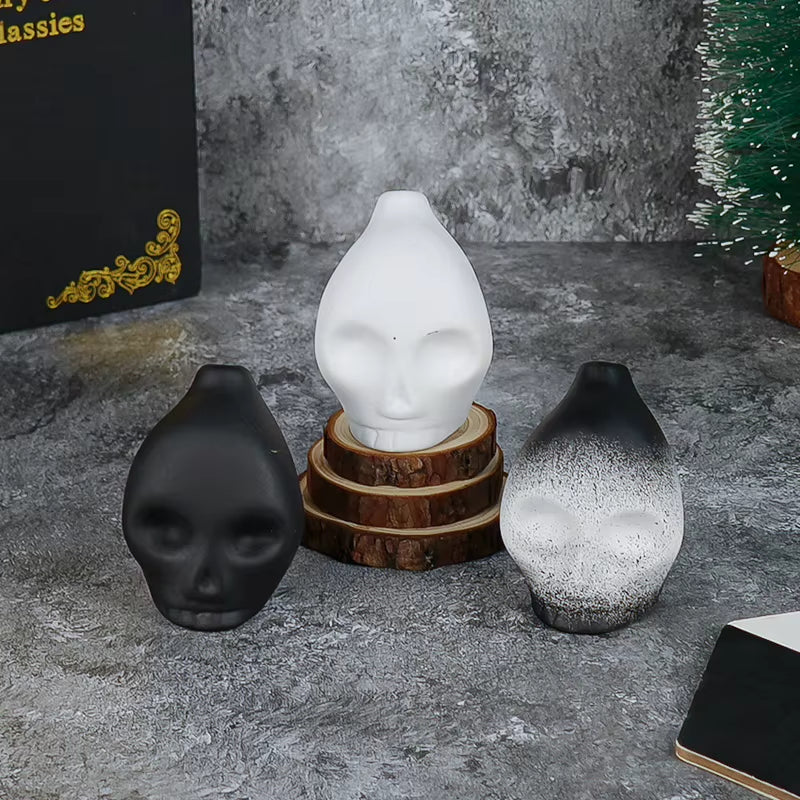Creepy Aztec Death Whistle Thunderous Echoes Ancient Warriors Experience Intense 125Db Human Scream Porcelain Folk Art Halloween Ciliga